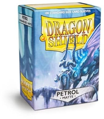 Arcane Tinmen ART11020 Dragon Shield: Matte – Petrol (100)