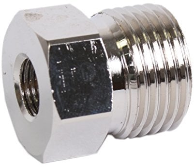 Adapter für Schutzgas-Einwegflaschen (macht die Einwegflasche zur Mehrwegflasche)
