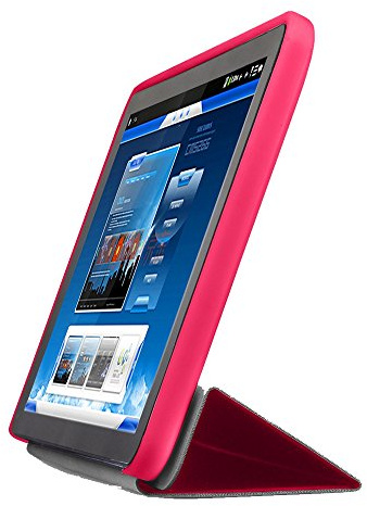 Woxter Cover Tab 100/200 N Pink - Funda para Tablet Serie N100/N200 de 10.1” con Sistema de Cierre magnético, Color Rosa