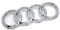 Audi 8K0853605 Ringe Emblem Zeichen Kühlergrill chrom