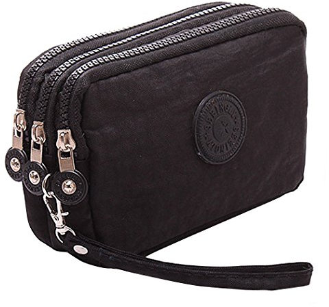 FORLADY Hand Reißverschluss Kosmetiktasche Mode Pailletten Tasche Student Pailletten Federmäppchen Damen Münze Geldbeutel