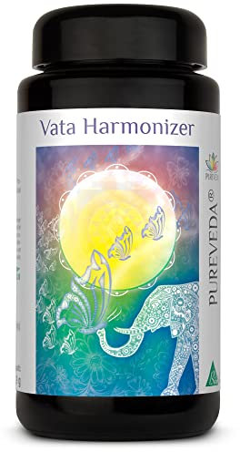 Pureveda Vata Harmonizer - nur natürliche Inhaltsstoffe | Haritaki | Ashwagandha | Salai Guggal [Weihrauch, Boswellia serrata] ohne Zusatzstoffe - von BIOTIKON®