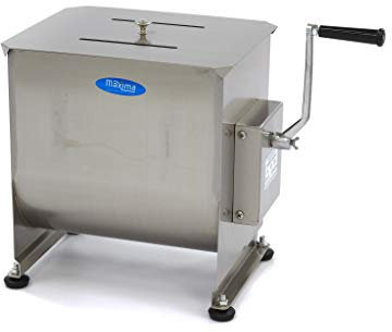 Maxima Mixeur à viande gastro - 30 l - 25 kg de viande - Axe unique - Manuel