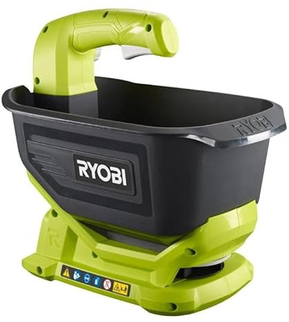 Ryobi hand spreader 18 V OnePlus OSS1800-1 battery 2.5 Ah – 1 quick charger RC18120-125