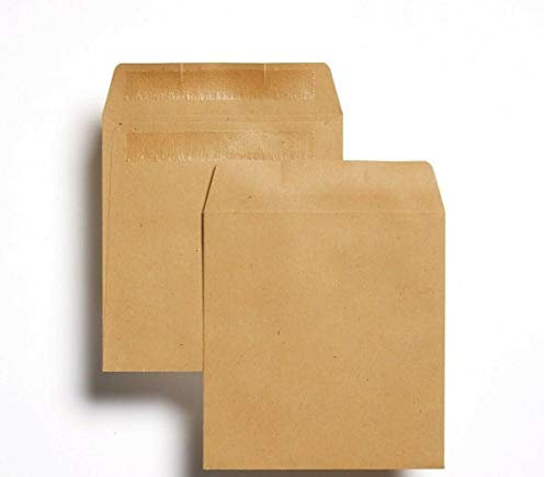 Indigo® Brown Manilla Self-Seal Wage Envelopes – Sage Compatible, Secure, Durable for Payroll Use (Pack of 100)