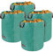 4x 272 Liter Gartensack Gartenabfallsack mit 4 Griffen Laubsack aus robustem Polypropylengewebe (PP) Stärke 150g/m²