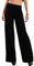 Toocool Pantalon Femme Chic et Élégant, Pantalon Palazzo pour Femmes à Taille Elastique Fluide Classique pour Femmes VI-9292 [XXL, Noir]