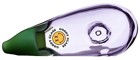 PIPA DE MANO BERENJENA DE CRISTAL COLECCIÓN GOODYGLASS 4,5