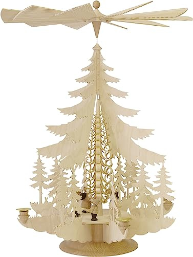 Taulin Pyramide Weihnachtsfiguren Natur