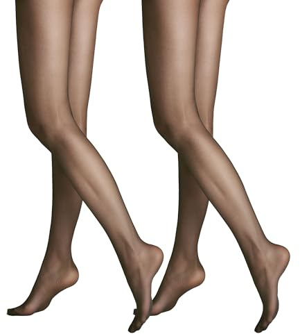 Hudson Damen Strumpfhosen Simply 20 2-Pack transparent matt Marine 0337 44-46