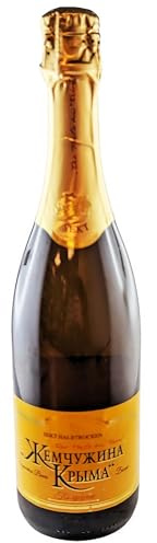 Sekt Zhemchuzhina Krima weiß halbtrocken 0,75L 12,5% vol.