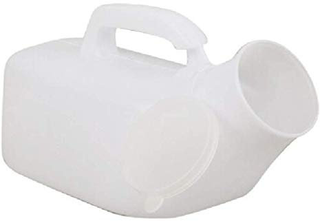 Urinoir Hommes Réutilisable Pichet Pichet Mâle Bouteille D'urine avec Couvercle Portable Épaissir Pot pour Hommes 1200Ml pour Hôpital Camping Voiture Voyage Toilette Urinoirs Universels
