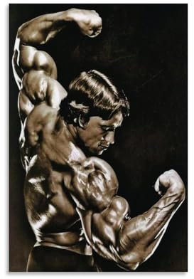 Poster Bodybuilding, 1 Poster, Kunstdekoration, Wandposter, Dekoration, Innenposter, Druck, Dekoration, Bar, Restaurant, Dekoration, Ästhetik, Poster, Wohnzimmer, Poster, 30 x 45 cm, ungerahmt