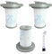 3 Pezzi Filtro di Ricambio per Aspirapolvere Rowenta X-Force Flex 8.60 RH9611 RH9637 RH9638 RH9639, Alternativa al Filtro Separatore Sostituire Accessori ZR009006 con una Spazzola di Pulizia