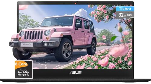 ASUS-Chromebook Laptop-Google Chrome - 8Core MediaTek Kompanio 520-14 inch FHD Display - USB C - Wi-Fi 6 - Long Battery Life - Student - 2024 (4GB RAM | 96GB Storage)