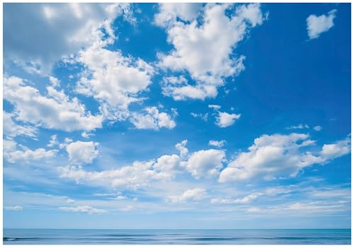 WallArena Vlies Fototapete, Himmel, 300x210cm | Fototapeten - Tapeten - für Wohnzimmer Schlafzimmer - Vliestapete Wandtapete Tapete 3D Effekt- inkl. Kleister
