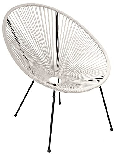 Unbekannt VARILANDO Schaukelsessel Schaukel Hängesessel Holiday, Sitzschaukel, Gartensessel zum Aufhängen, blau