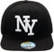 JOHNNY CHICOS NY New York süße Kindercap Kinder Cap Snapback 49-56cm Kopfumfang (One Size, Schwarz)