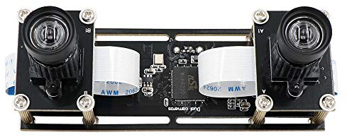 KAYETON Non Distortion Flexible Non-Fixed Board Dual Lens USB Camera Module HD 1080P OTG UVC Plug Play 3D VR Stereo Webcam