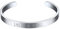 PROSTEEL Personalisiert Offener Armband hochglanzpoliert Edelstahl Name Texte Gravur Armreif für Damen Herren Partnerarmband Freundschaft(Silber/L)