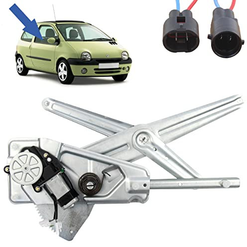 STARKIT PERFORMANCE Leve vitre compatible pour Twingo 1 (1993-2007) AVEC MOTEUR. Lève-vitre avant droit (passager) 8200051780, 7700830597
