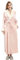PUTUO Longue Peignoir Femme Robe de Chambre Chaud Hiver Flanelle Peignoir de Bain, Rose, XL