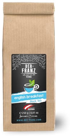 Der-Franz Té negro „Englisch Breakfast“ en hojas enteras, 250 g