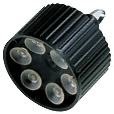 BricoLoco Cambiador de focos halógenos | Alcanzador Bombillas Planas halógenas sitema de ventosas