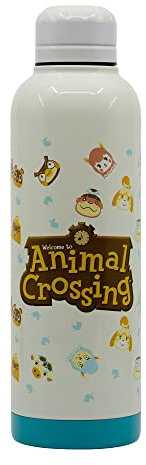 Stor Edelstahl-Flasche Animal Crossing 515Ml