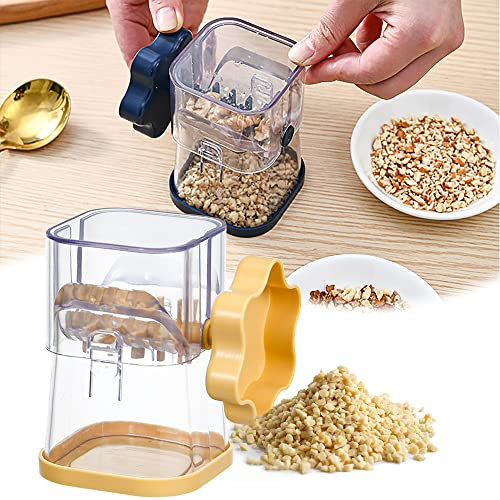 Moulin à noix manuel multifonctionnel bingxqiso pour fruits secs - Presse-purée - Hachoir à noix - Outil de cuisine - Couleur aléatoire