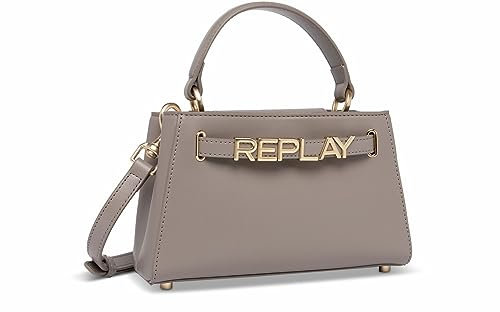 Replay Damen Handtasche Klein, Iron Black 030 (Grau), Onesize