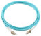 Jopto Fiber Patch Cable: LC OM4 10GB/Gigabit Multimode Jumper, Duplex 3m, PVC Fiber Optic Cord, 50/125um LSZH Jacket