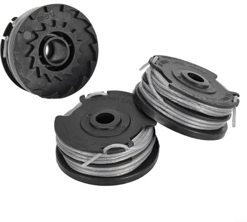 EXTRWORY Strimmer Spool Strimmer Wire Trimmer Spool Line for Greenworks G40LT G40LTK2 G40LTK2x 2101507 Grass Cutter Trimmer Spool Replacement