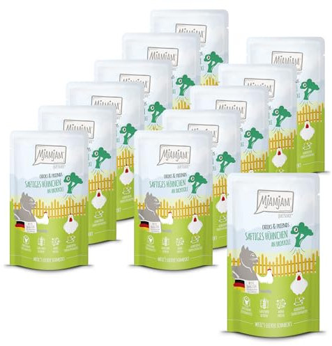 MjAMjAM - Quetschie - Chicks & Friends saftiges Hühnchen an Brokkoli 12 x 125g