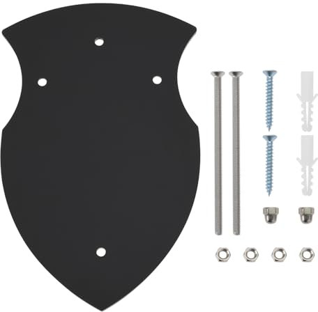 LT Easiyl Schwerthalter aus Acryl 15 Cm X 9,5 Cm Wandhalterung für Schwert Und Axt Dolchhalter Waffenständer Vertikale Präsentation Und Dekoration