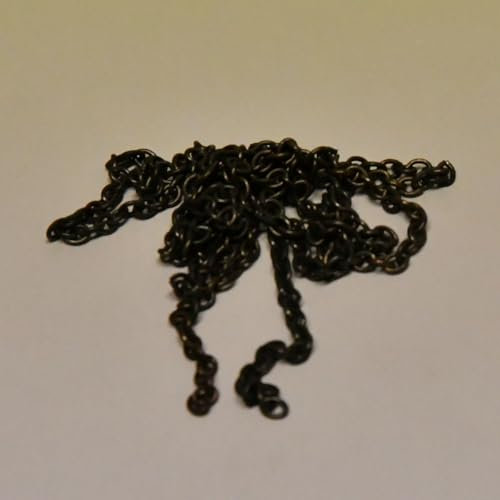 Mantua Burnished Chain 2mm x 1m for Scale Model Boats & Ships