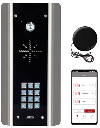 AES Global Interphone Prime 7 4G GSM avec clavier - Sécurité sans fil et contrôle d'accès