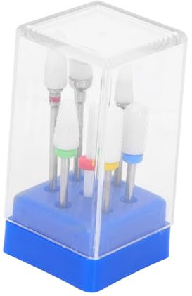 CRILSTYLEO Professional Manicure Tools Nail Sanding Grinding Heads Nail Drill Bits for Design