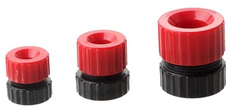 siduytin 3 Stück/Lot verstellbarer Bohrer Tiefenstopp Kragen, präzise Kontrolle der Bohrtiefe, ABS Bohrer Tiefenstopp, Tiefenstopps