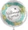 Ballon Willkommen Zurück Folienballon Welcome Back Rückkehr Party Begrüßung Heimkehr Luftballon Made in EU - ungefüllt, Helium geeignet