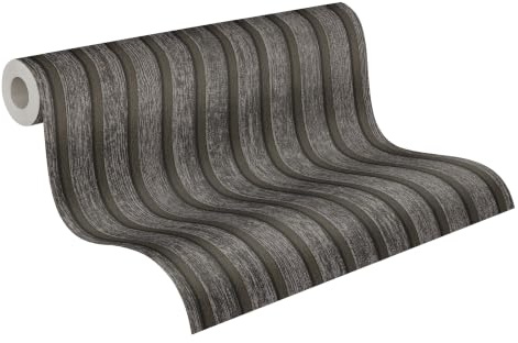 A.S. Création Non-Woven Wallpaper with Wood Effect in Beige, Brown – 10,05 x 0,53 m Designer Wallpaper – 790416