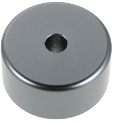 MAGICLULU Turntable Weight Stabilizer for Vinyl Records Aluminium Alloy Low Profile Record Player Accessory with Precision Stability and Stable Base and Home Listening