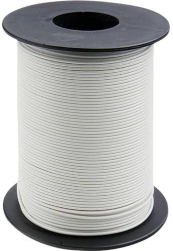 BELI-BECO Schaltdraht 1 x 0.20 mm² Weiß D 105/100 100 m
