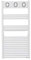 SAUTER Marapi Radiateur Seche-serviettes Marapi - 453 watts - Gamme : Eau chaude - Chauffage central - Tubes ronds
