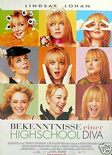 Bekenntnisse einer Highschool Diva - Filmposter A1 84x60cm gerollt