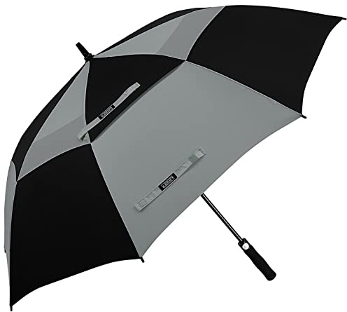 G4Free 47/54/62/68 Inch Golf Umbrella Auto Open Windproof Umbrella Double Canopy with Strap