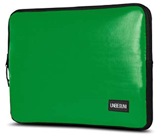 MacBook Air 13 Zoll Hülle aus upcyceltem Stoff (nachhaltig) - Grün Laptop Sleeve für MacBook Air 13 Zoll (2018/2019/2020)