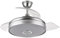 FABRILAMP Ventilador DC 72W, 6120 lm, Bluetooth, 3 aspas, 6 posiciones de velocidad, ideal para refrescar y mejorar la circulación del aire en interiores.