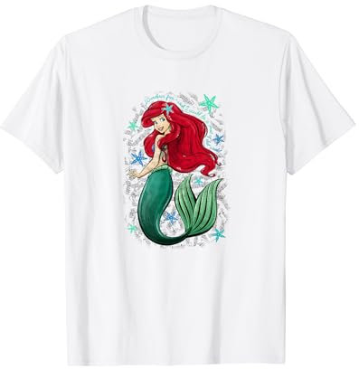 Disney The Little Mermaid Ariel's Song Music Notes T-Shirt