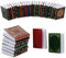 Molain Miniaturen Puppenhaus Bücher, 24 Stück Mini Bücher Puppenhaus Zubehör 1:12 Miniaturen Bücher Puppenhaus Dekoration Zubehör für Puppenhaus Arbeitszimmer Schlafzimmer Bibliothek